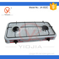 2-burner table gas cooker without cover